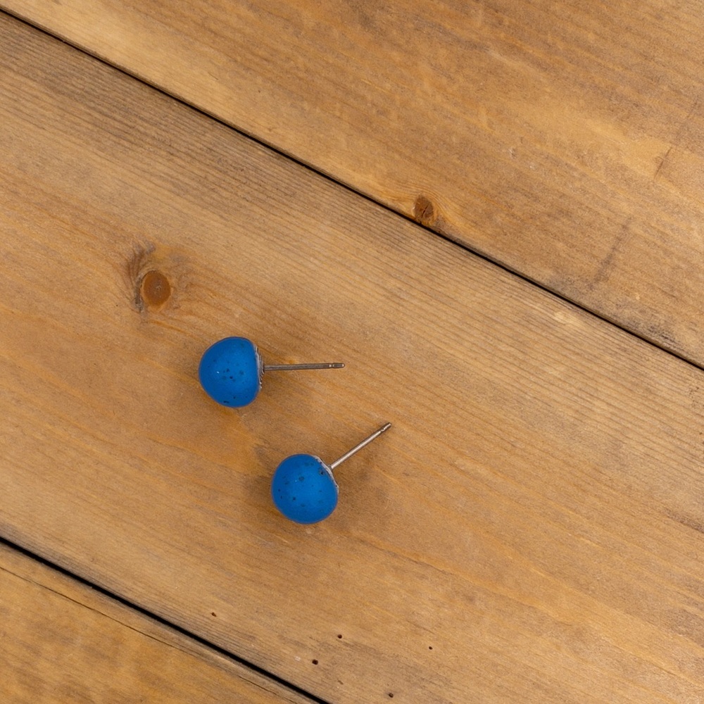 NEW Titanium Posts | Bright Blue Pop Color Studs - Picture 4 of 8